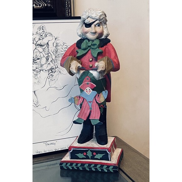 House of Hatten Other - 1992 House Of Hatten Uncle Drosselmeyer Puppeteer Nutcracker Ballet Handcrafted